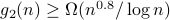g_2(n) ge Omega(n^{0.8}/log n)