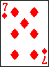 7 of diamonds