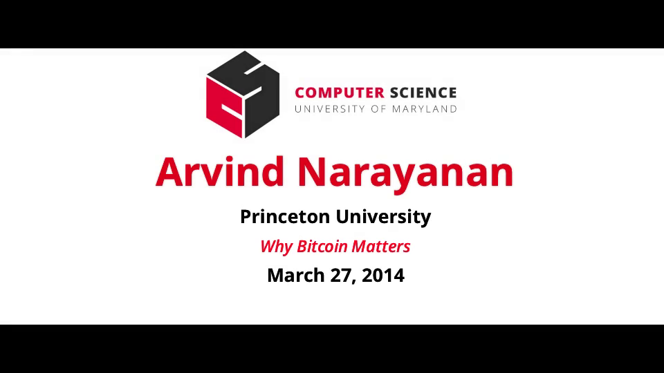 Video title card for Other Narayanan